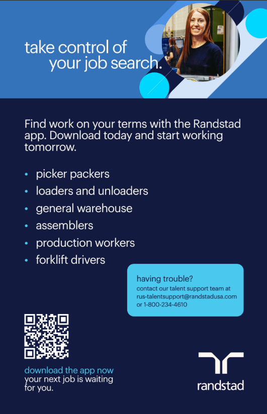B2C - Randstad App Talent Poster