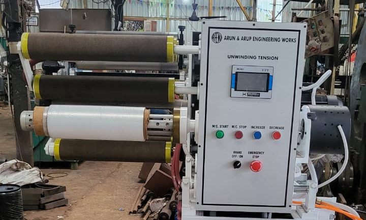 Roll To Roll Rewinding Machine