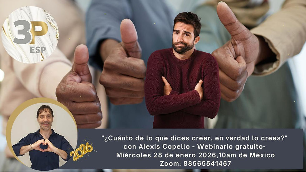 ¿CUÁNTO DE LO QUE DICES CREER, EN VERDAD LO CREES?, con Alexis Copello 