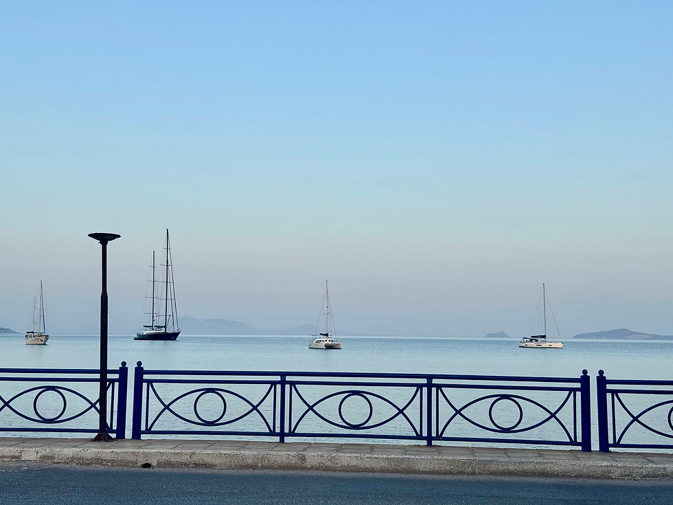 Blick auf die Bucht von Kefalos auf Kos