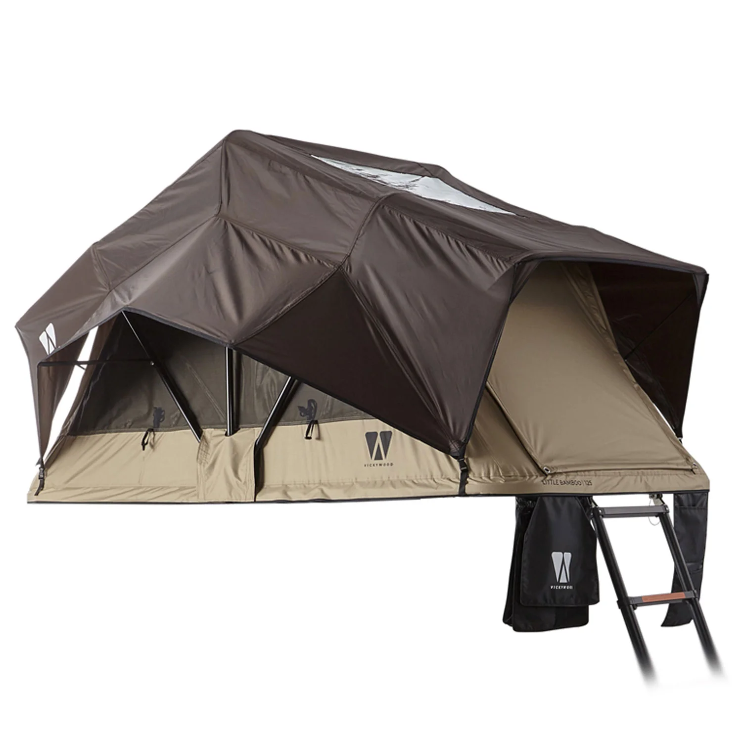 Leichtbau Dachzelt LITTLE BAMBOO 125 coffee