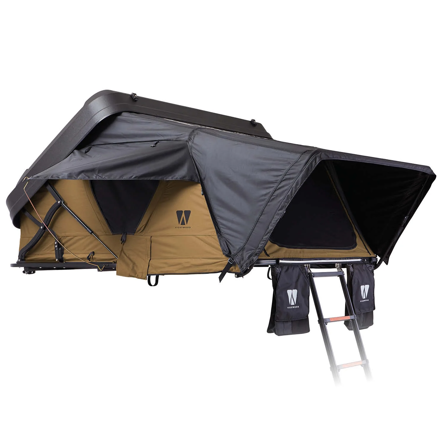 Leichtbau Dachzelt LITTLE BAMBOO 125 coffee