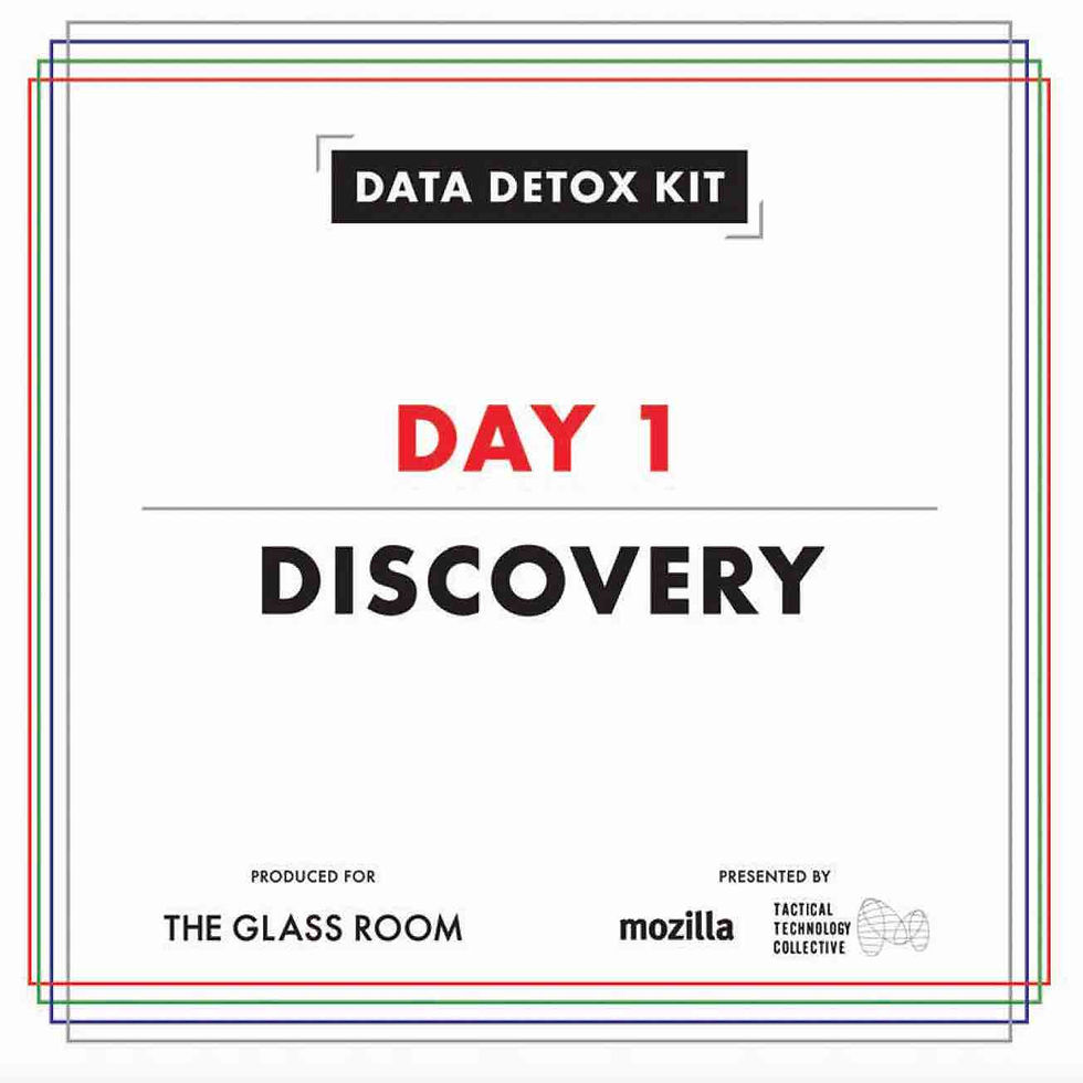 DATA DETOX KIT -- 8 DAY PLAN
