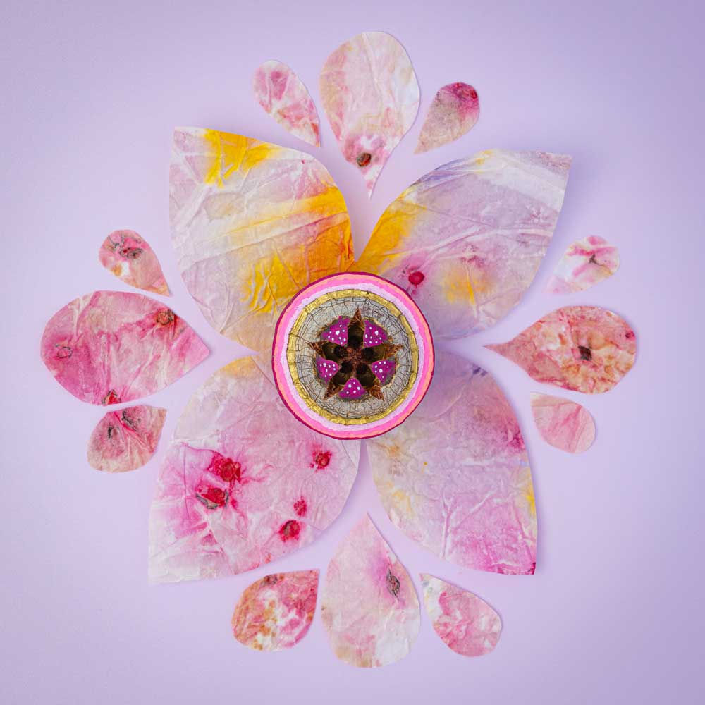 Blossoms in Pink - Square Series