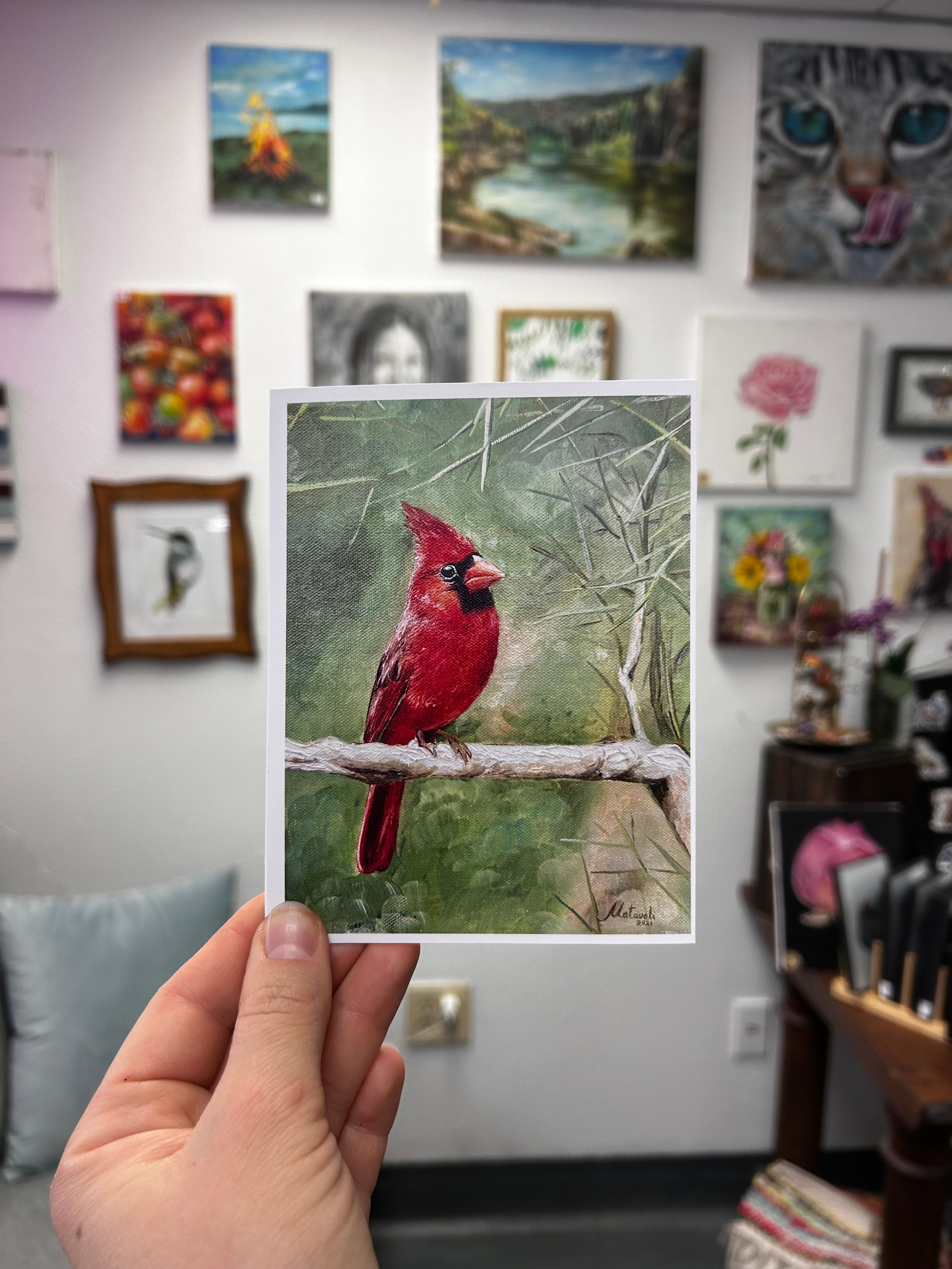 Cardinal Card