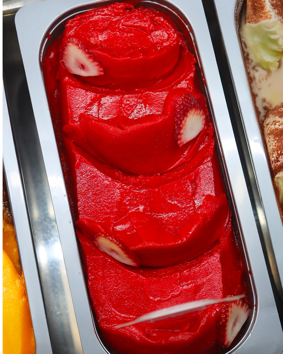 Gelato de Fresa
