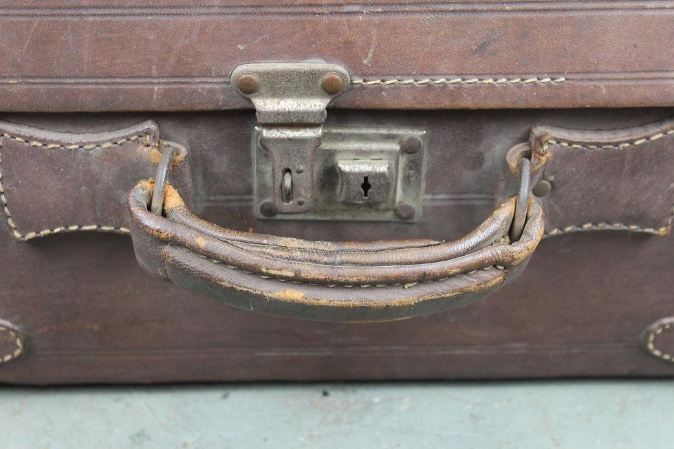 Thumbnail: 1930’S STYLISH SUITCASE IN LEATHER