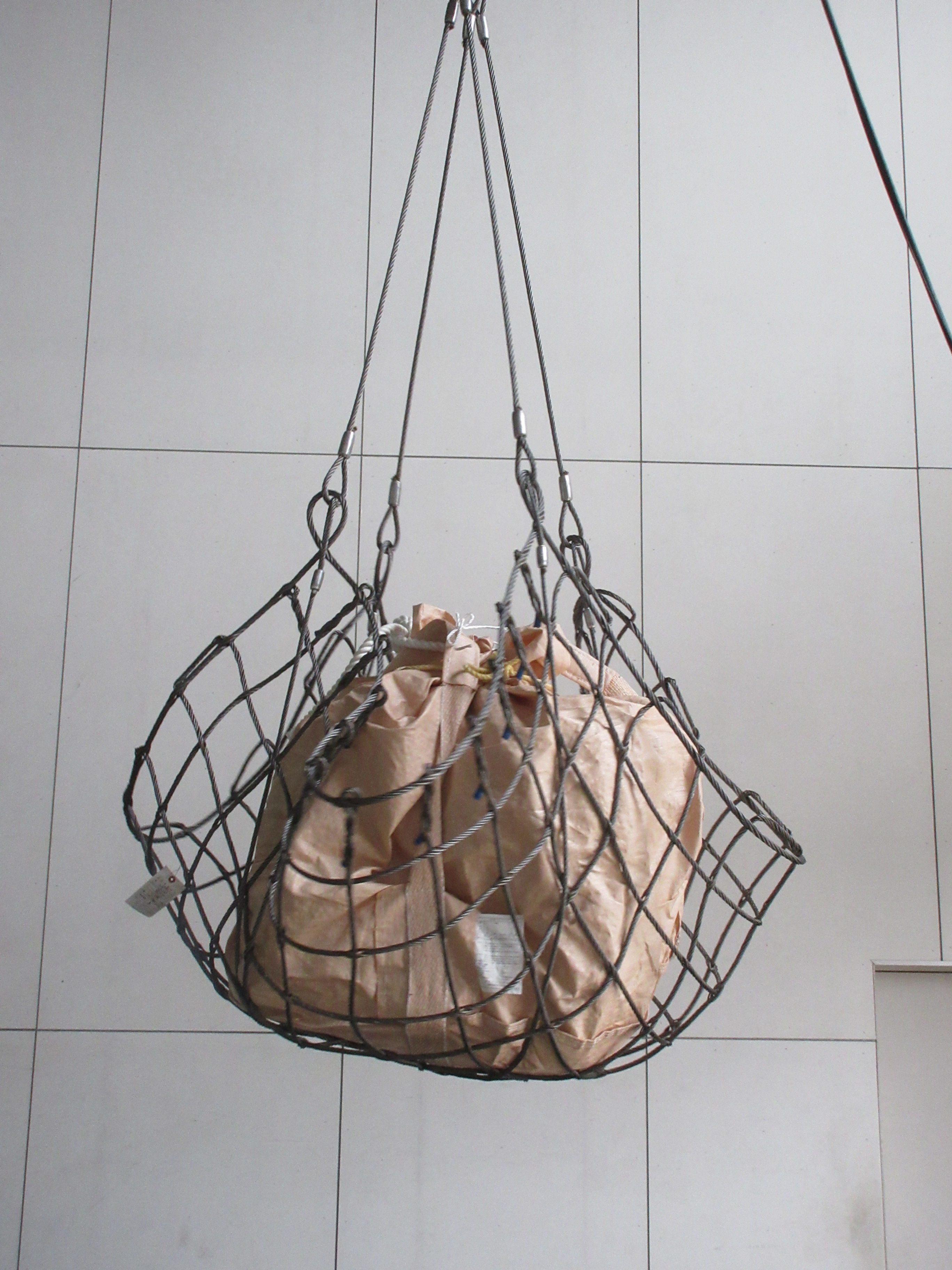 ワイヤモッコ・9-12mm   15cm目合い