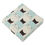 Thumbnail: Peek-A-Boo Cats and White Bamboo Muslin Newcastle Blanket