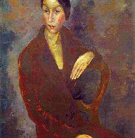 Фальк Роберт Рафаилович. Портрет Нарышкиной