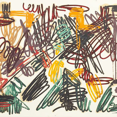 1957 Тюбик 491 бумага, масло 42 х 59,5