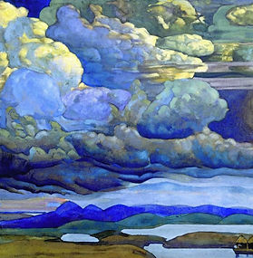 Николая Рерих. Небесный бой