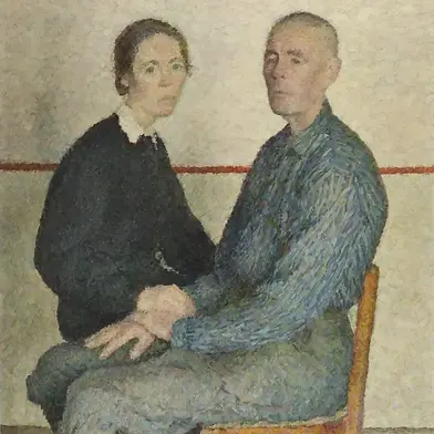 1958 Вейсберг Портрет семьи Щегловых  ГМИИ