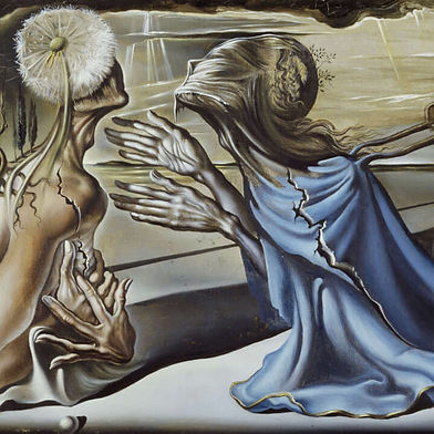 Сальвадор Дали. Безумный Тристан. 1944. 