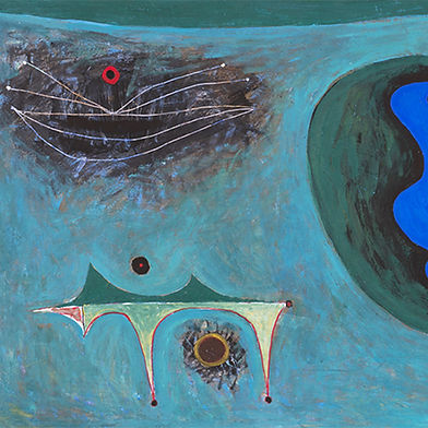 Владимир Янкилевский. Этюд № 10. Из цикла «Пейзаж сил». 1961.