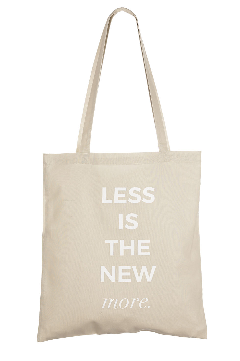 Thumbnail: LESS IS THE NEW MORE | Baumwolltasche