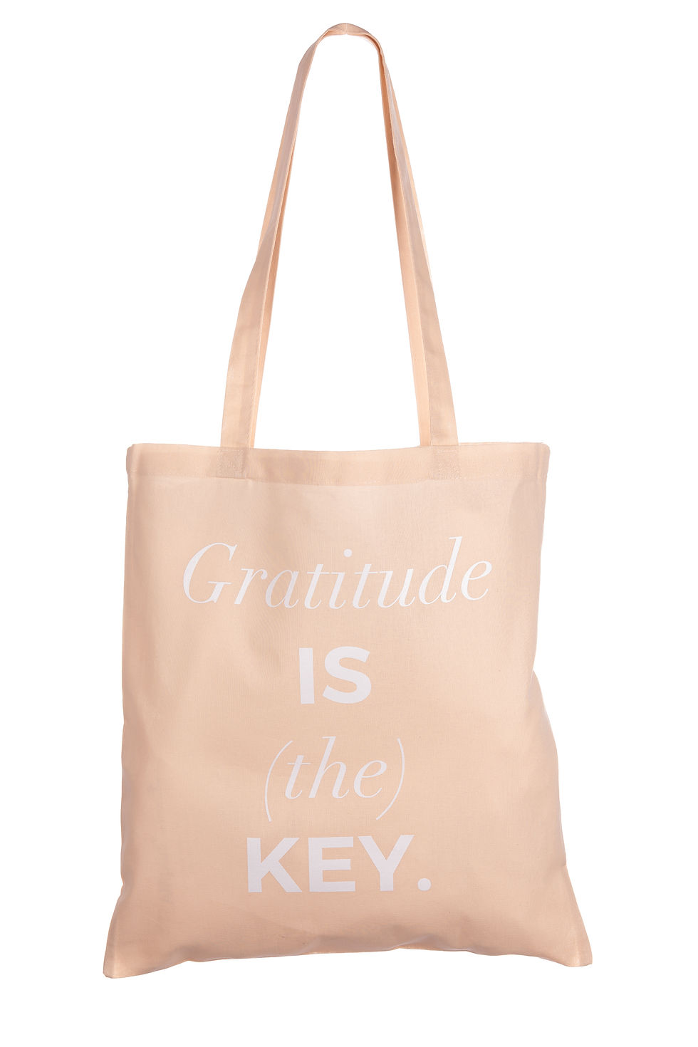 Thumbnail: GRATITUDE IS (THE) KEY | Baumwolltasche