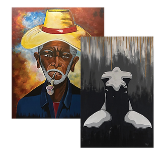The Artist NYO paintings