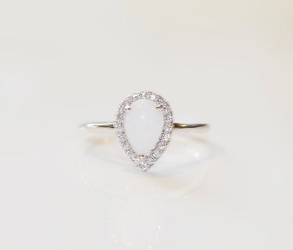 Thumbnail: Amari Tear Drop Ring