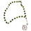 Thumbnail: Anglican Celtic Rosary Beads Irish Cross Green Agate