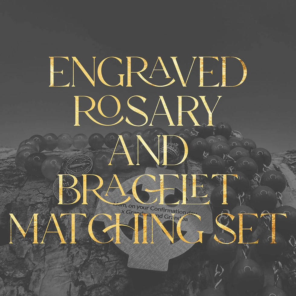 Thumbnail: Saint Francis Tau Cross Anglican Rosary - Jade