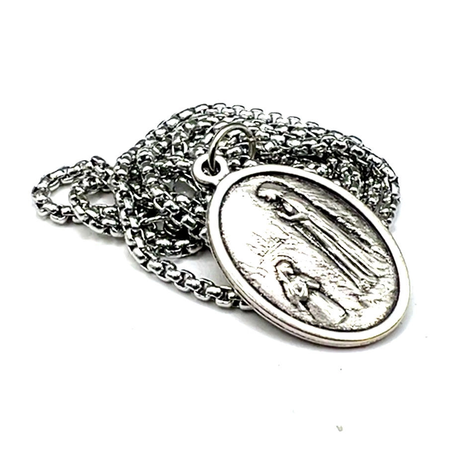 Thumbnail: Lourdes Pilgrimage -  Simple Necklace 58cm