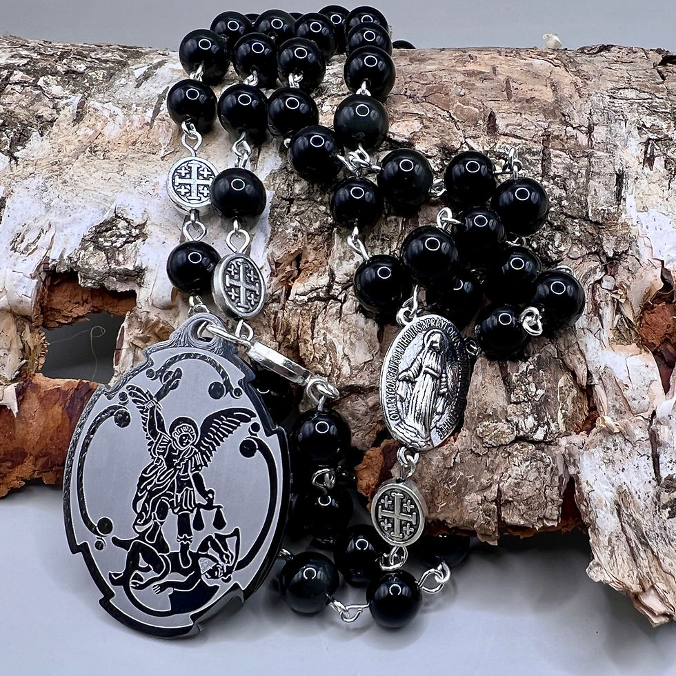 Thumbnail: Saint Michael Azabache Rosary