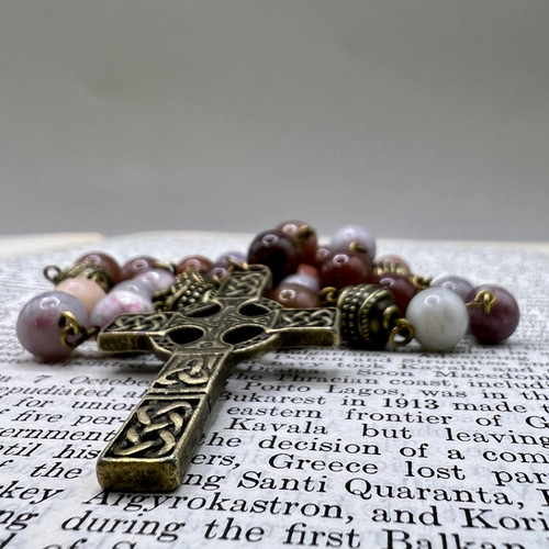 Catholic Rosary Serenity Prayer For Anglican Rosary Dusky Purple
