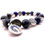 Thumbnail: Handmade Lapis Lazuli Rosary Bracelet with Miraculous Medal