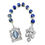 Thumbnail: Lapis Lazuli Stainless Steel Tenner Rosary with Cameo