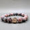 Thumbnail: Pink Marble Saint Benedict Bracelet