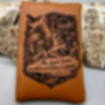 Thumbnail: Prophet Elijah l Engraved Rosary Pouch | Personalised Rosary case