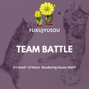 福寿草課題でチームバトル