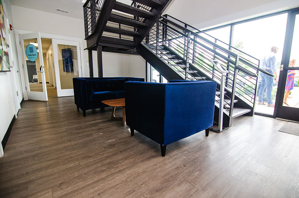 Lounge in the common area.