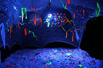 Phosphène installation lumineuse interactive Joël Bonnet