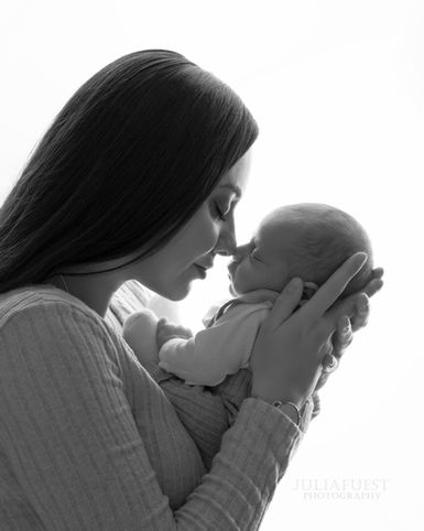 Mama und Kind eine Aufnahme für die Ewigkeit