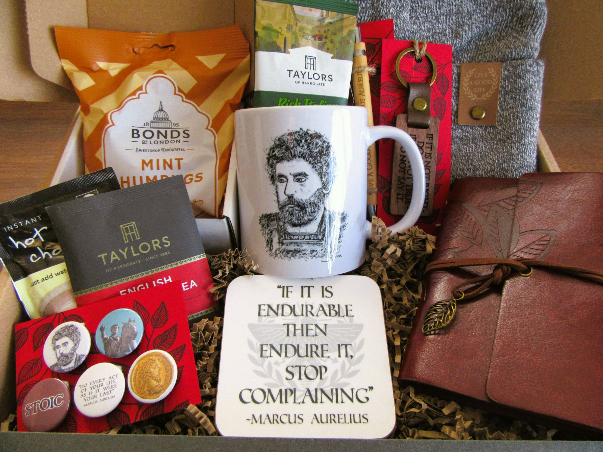 Marcus Aurelius Stoic Expanded Gift Box (If It Is Endurable)