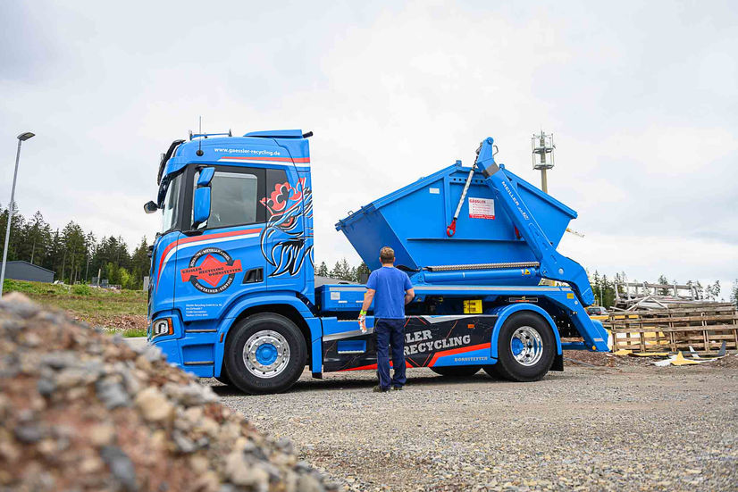 GÄSSLER RECYCLING - LKW BESCHRIFTUNG