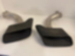 Original Audi Q7 (4M) Sport Endrohrblenden schwarz verchromt 1 Set