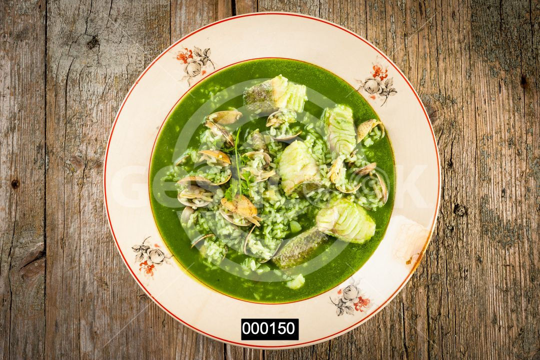 Arroz de Bacalhau com Ameijoas