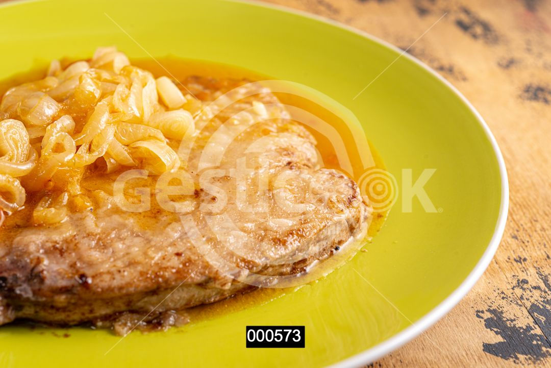 Bife de Atum de Cebolada à Algarve