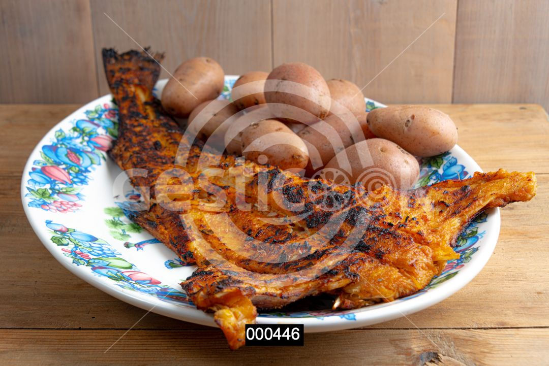 Bacalhau de São Martinho com Batata Assada