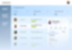 Wix contact management tool showing leads, birthdays, and customer data