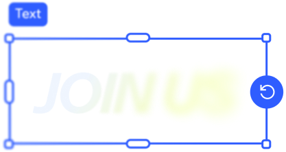 Editing a text box that says “Join us”