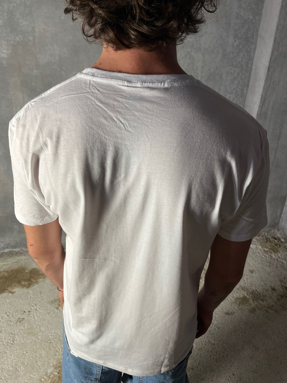 Miniatura: T-shirt bianca Melodj Mecca