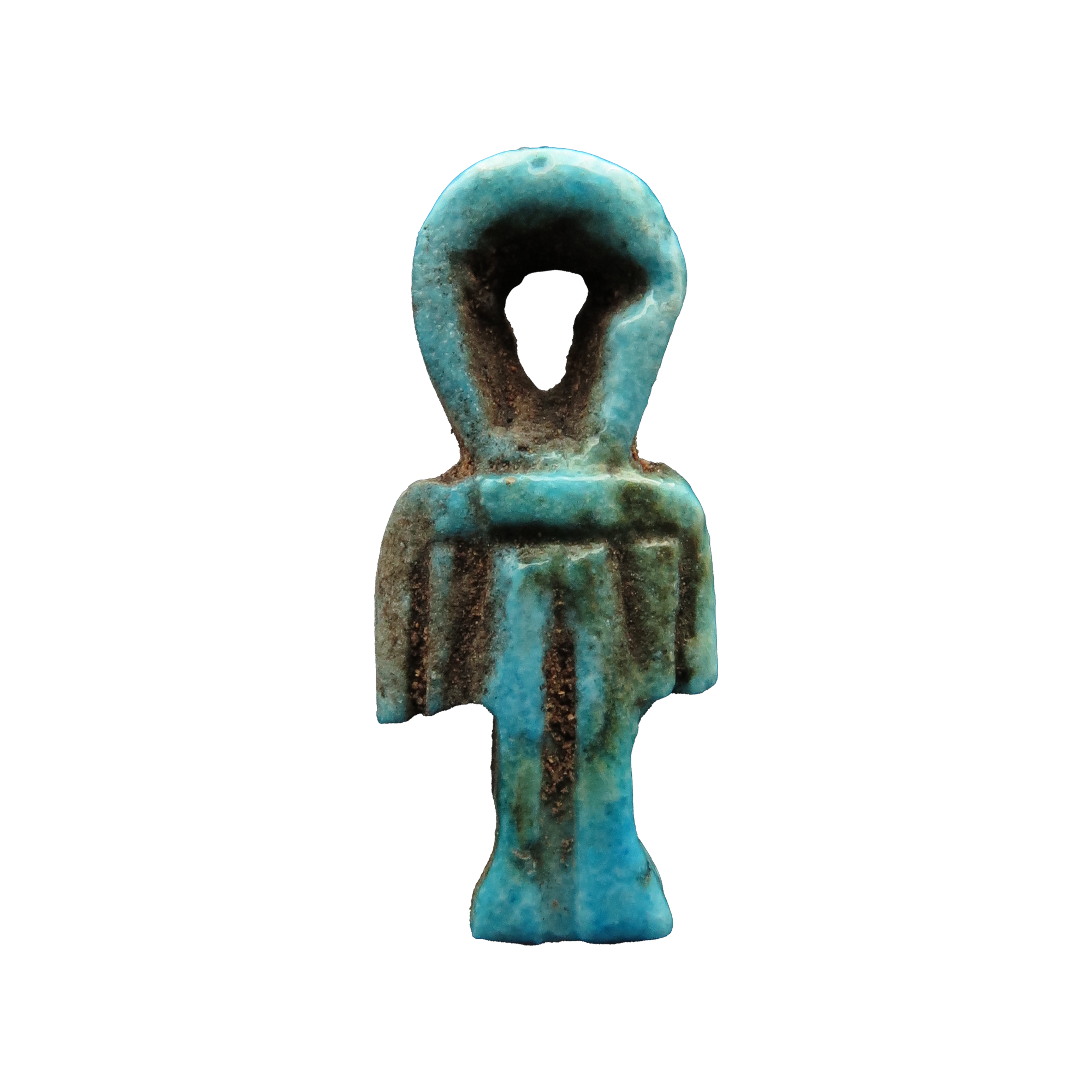 Ancient Egyptian Faience Isis Knot/Tyet (Tit) amulet
