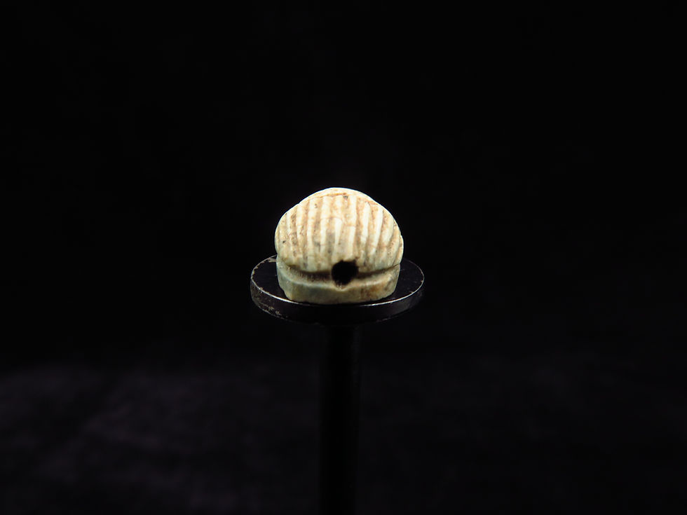 Thumbnail: Ancient Egyptian Steatite 'Hathor' Scarab with the Face of Hathor