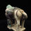 Thumbnail: Ancient Chinese, Ming Dynasty Glazed Figurine/Offerant with Horse