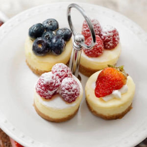 Fresh Fruit Topping Cheesecake
