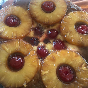Pineapple Upside Down Cheesecake